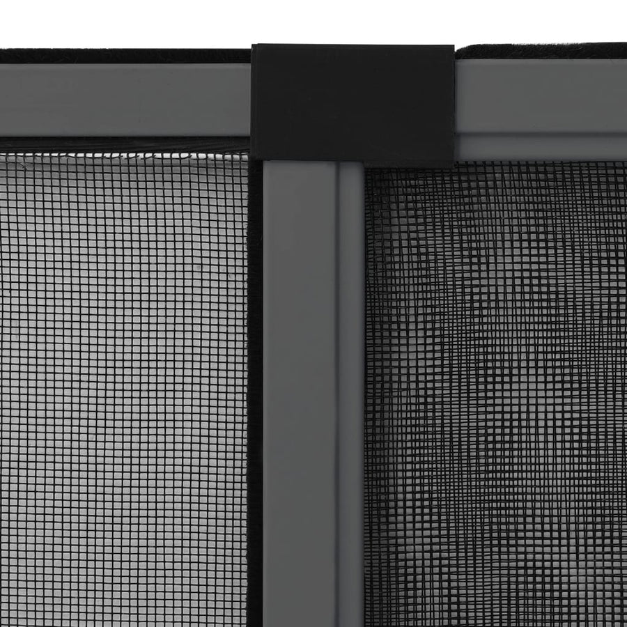 Extendable Insect Screen for Windows Anthracite (100-193)x75 cm
