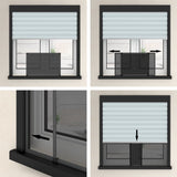 Extendable Insect Screen for Windows Anthracite (100-193)x75 cm