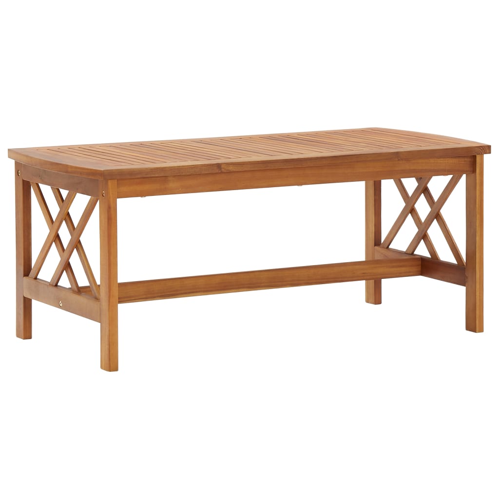 4 Piece Garden Lounge Set Solid Acacia Wood (310266+310272)