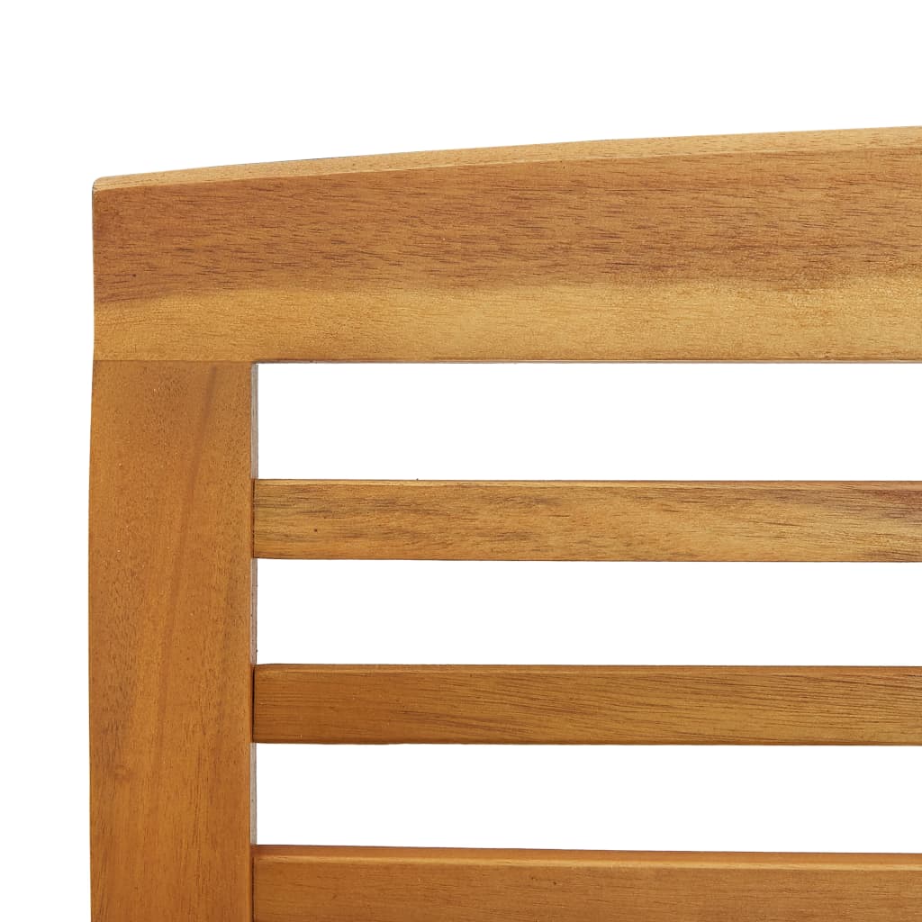 4 Piece Garden Lounge Set Solid Acacia Wood (310266+310272)