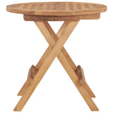 Folding Garden Table 50x50x50 cm Solid Wood Teak