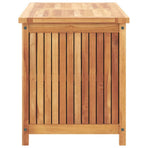Garden Storage Box 90x50x58 cm Solid Teak Wood