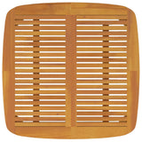 5 Piece Garden Dining Set Solid Wood Acacia - 45-Degree Angle