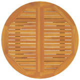 5 Piece Garden Dining Set Solid Wood Acacia - 45-Degree Angle