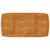 9 Piece Garden Dining Set Solid Wood Acacia - 45-Degree Angle