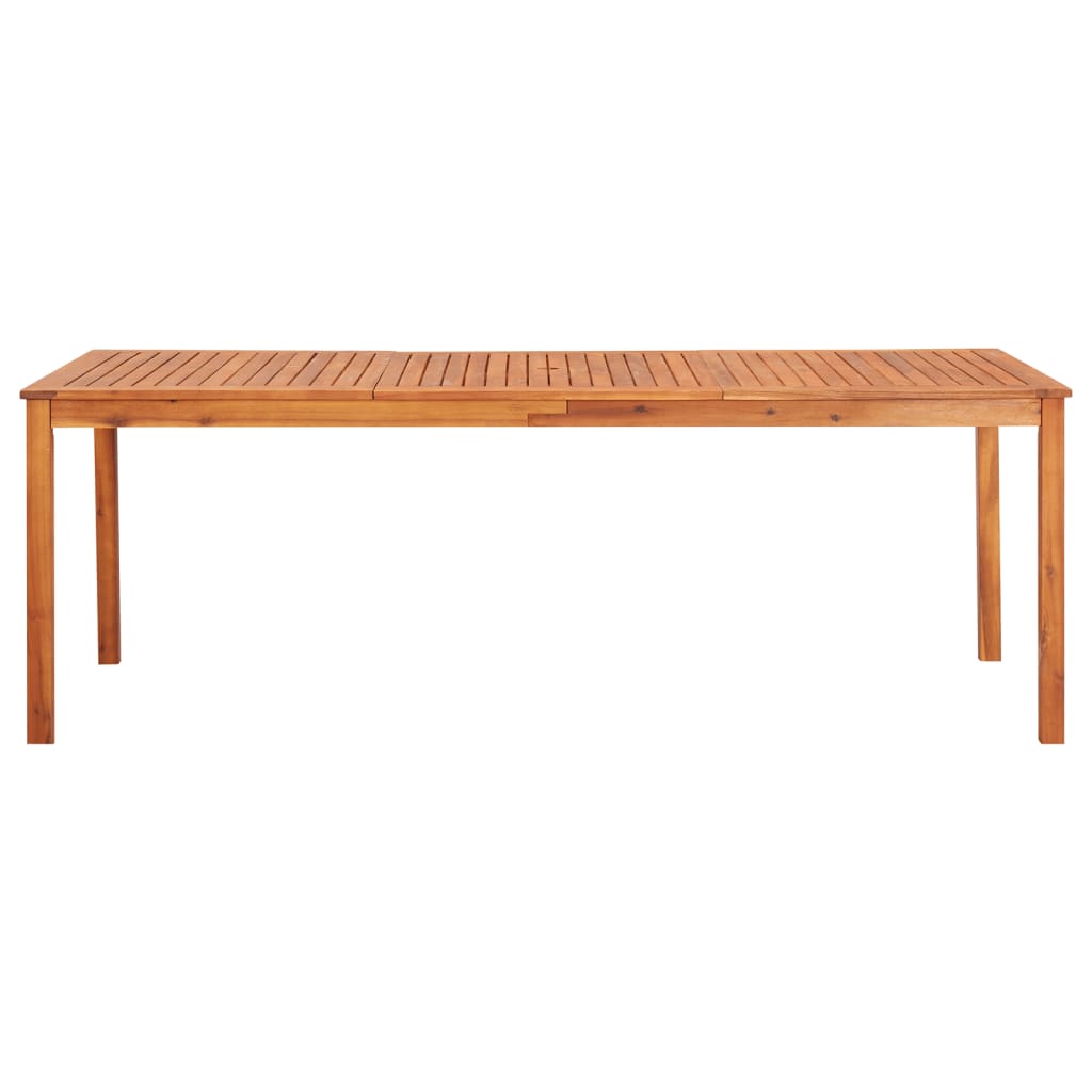 9 Piece Garden Dining Set with Cushions Solid Acacia Wood