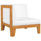 12 Piece Garden Lounge Set with Cushions Solid Acacia Wood - Top-Down View
