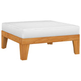 12 Piece Garden Lounge Set with Cushions Solid Acacia Wood - Low Angle