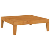 5 Piece Garden Lounge Set with Cushions Solid Acacia Wood - Low Angle