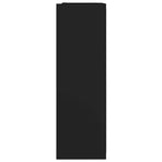Bathroom Mirror Cabinet Black 62.5x20.5x64 cm Engineered Wood