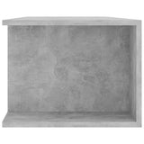 TV Cabinet with LED Lights Concrete Grey 135x39x30 cm - Extra Image