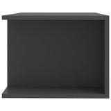 TV Cabinet with LED Lights Grey 90x39x30 cm