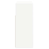 Sideboard with LED Lights White 115.5x30x75 cm - Extra Image