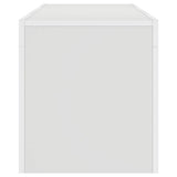 TV Cabinet with LED Lights White 120x35x40 cm - Extra Image