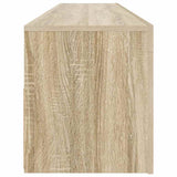 TV Cabinet with LED Lights Sonoma Oak 120x35x40 cm