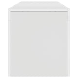 TV Cabinet with LED Lights White 140x36.5x40 cm
