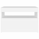 TV Cabinet with LED Lights White 60x35x40 cm - Extra Image