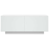 TV Cabinet White 100x35x40 cm Engineered Wood