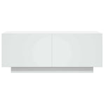 TV Cabinet White 100x35x40 cm Engineered Wood