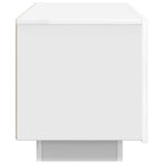 TV Cabinet White 100x35x40 cm Engineered Wood