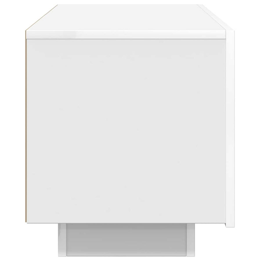 TV Cabinet White 100x35x40 cm Engineered Wood