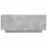 TV Cabinet Concrete Grey 100x35x40 cm Engineered Wood - Top-Down View