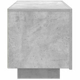 TV Cabinet Concrete Grey 100x35x40 cm Engineered Wood - 45-Degree Angle