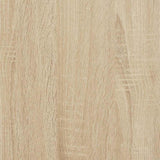 TV Cabinet White and Sonoma Oak 100x35x40 cm Engineered Wood - Extra Image