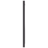 Bathroom Mirror Grey 40x1.5x37 cm Engineered Wood