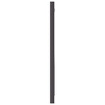 Bathroom Mirror Grey 40x1.5x37 cm Engineered Wood