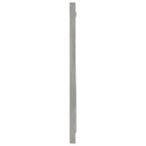 Bathroom Mirror Concrete Grey 40x1.5x37 cm Engineered Wood - Top-Down View