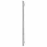 Bathroom Mirror Concrete Grey 60x1.5x37 cm Engineered Wood