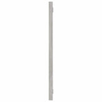 Bathroom Mirror Concrete Grey 60x1.5x37 cm Engineered Wood
