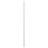 Bathroom Mirror High Gloss White 60x1.5x37 cm Engineered Wood - Top-Down View
