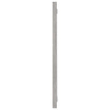 Bathroom Mirror Concrete Grey 80x1.5x37 cm Engineered Wood - Top-Down View