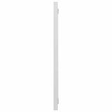 Bathroom Mirror High Gloss White 90x1.5x37 cm Engineered Wood
