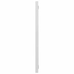 Bathroom Mirror High Gloss White 90x1.5x37 cm Engineered Wood