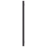 Bathroom Mirror Grey 100x1.5x37 cm Engineered Wood