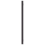 Bathroom Mirror Grey 100x1.5x37 cm Engineered Wood