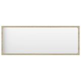 Bathroom Mirror Sonoma Oak 100x1.5x37 cm Engineered Wood