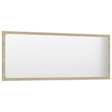 Bathroom Mirror Sonoma Oak 100x1.5x37 cm Engineered Wood