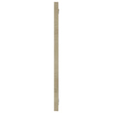 Bathroom Mirror Sonoma Oak 100x1.5x37 cm Engineered Wood