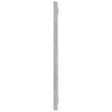 Bathroom Mirror Concrete Grey 100x1.5x37 cm Engineered Wood
