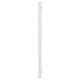 Bathroom Mirror High Gloss White 100x1.5x37 cm Engineered Wood