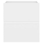 Sink Cabinet White 41x38.5x45 cm Engineered Wood