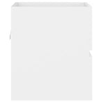 Sink Cabinet White 41x38.5x45 cm Engineered Wood