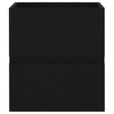 Sink Cabinet Black 41x38.5x45 cm Engineered Wood - 45-Degree Angle