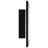 LED Bathroom Mirror Black 40x8.5x37 cm Acrylic - Extra Image