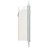 LED Bathroom Mirror Cabinet White 40x12x45 cm Acrylic - Extra Image