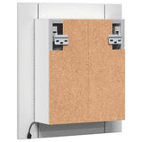 LED Bathroom Mirror Cabinet White 40x12x45 cm Acrylic - Extra Image
